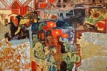 70 tác phẩm mỹ thuật được trưng bày kỷ niệm chiến thắng Điện Biên Phủ