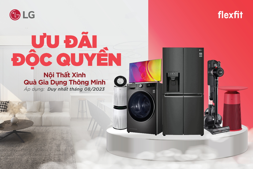 LG hợp tác Flexfit tung chương trình ưu đãi độc quyền - 1 LG hợp tác Flexfit tung chương trình ưu đãi độc quyền - 1