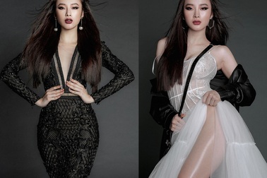 Angela Phương Trinh diện mốt thời trang không nội y, khoe chân dài