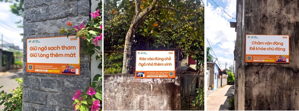 Lời nhắc tử tế gây chú ý từ những con hẻm nhỏ đến mạng xã hội - 1