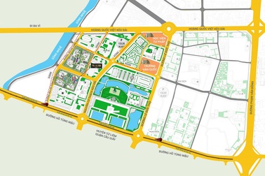 Đường Nguyễn Cơ Thạch kéo dài bắt đầu triển khai: Dự án nào tăng giá?