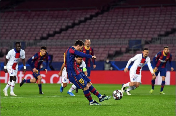 Mbappe lập hat-trick, PSG nhấn chìm Barca - Ảnh 1.