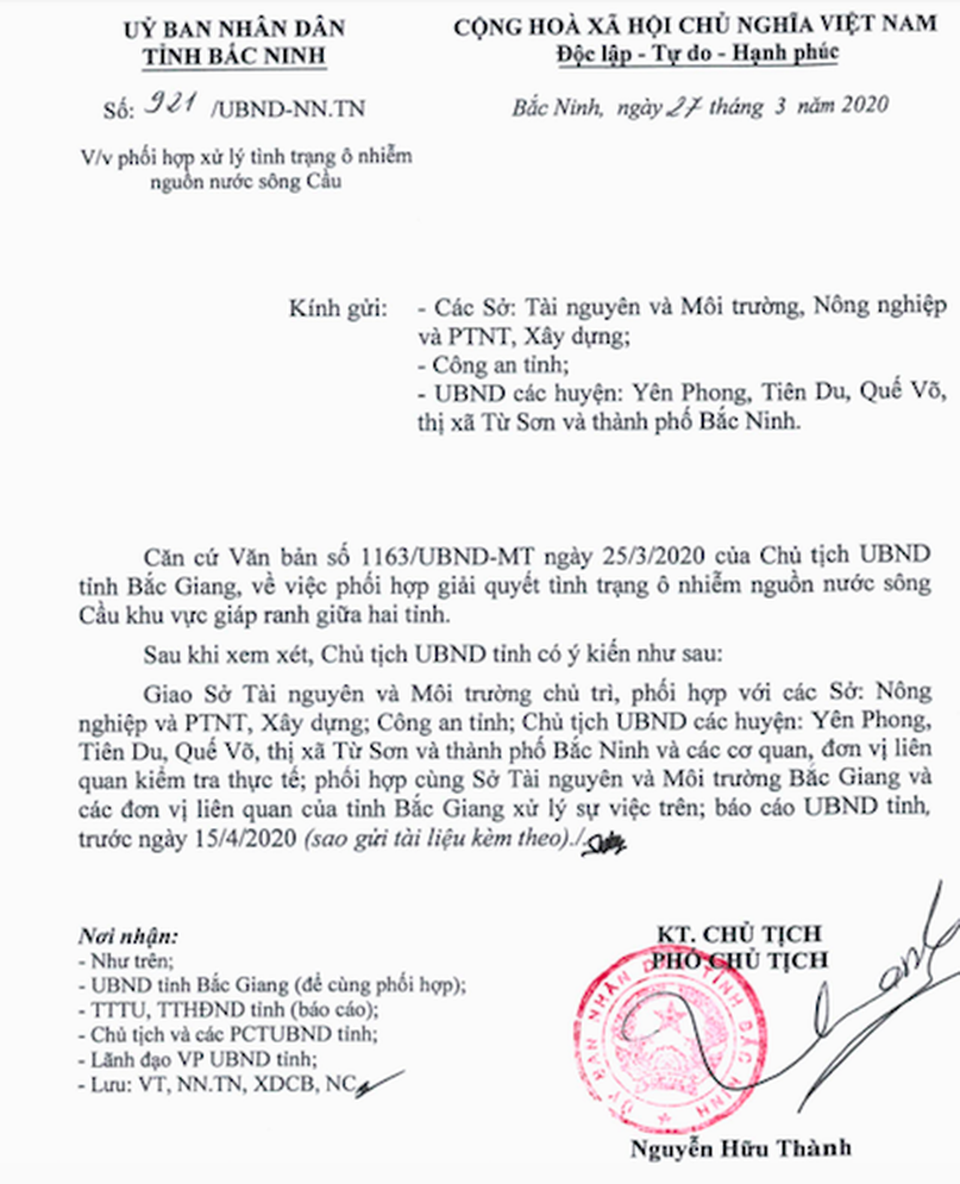 Chi gần 700 tỷ cải tạo, nâng cấp thủ phạm bức tử sông Cầu! - 5 Chi gần 700 tỷ cải tạo, nâng cấp thủ phạm bức tử sông Cầu! - 5