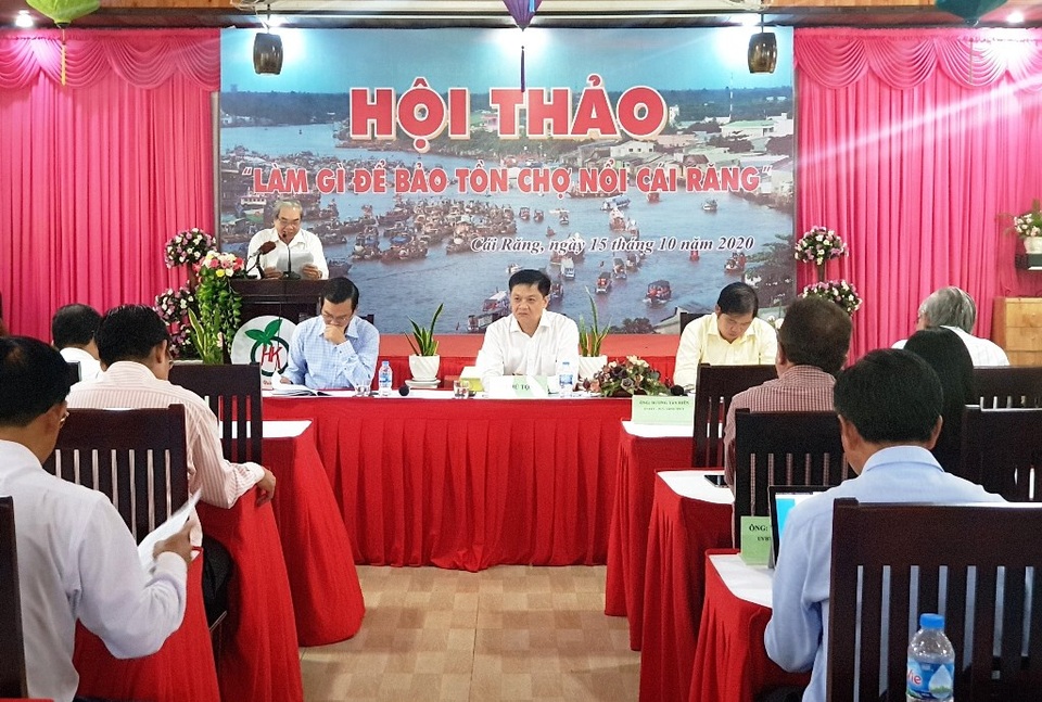 Trên 70% khách du lịch đến Cần Thơ đã tham quan chợ nổi Cái Răng - 1 Trên 70% khách du lịch đến Cần Thơ đã tham quan chợ nổi Cái Răng - 1