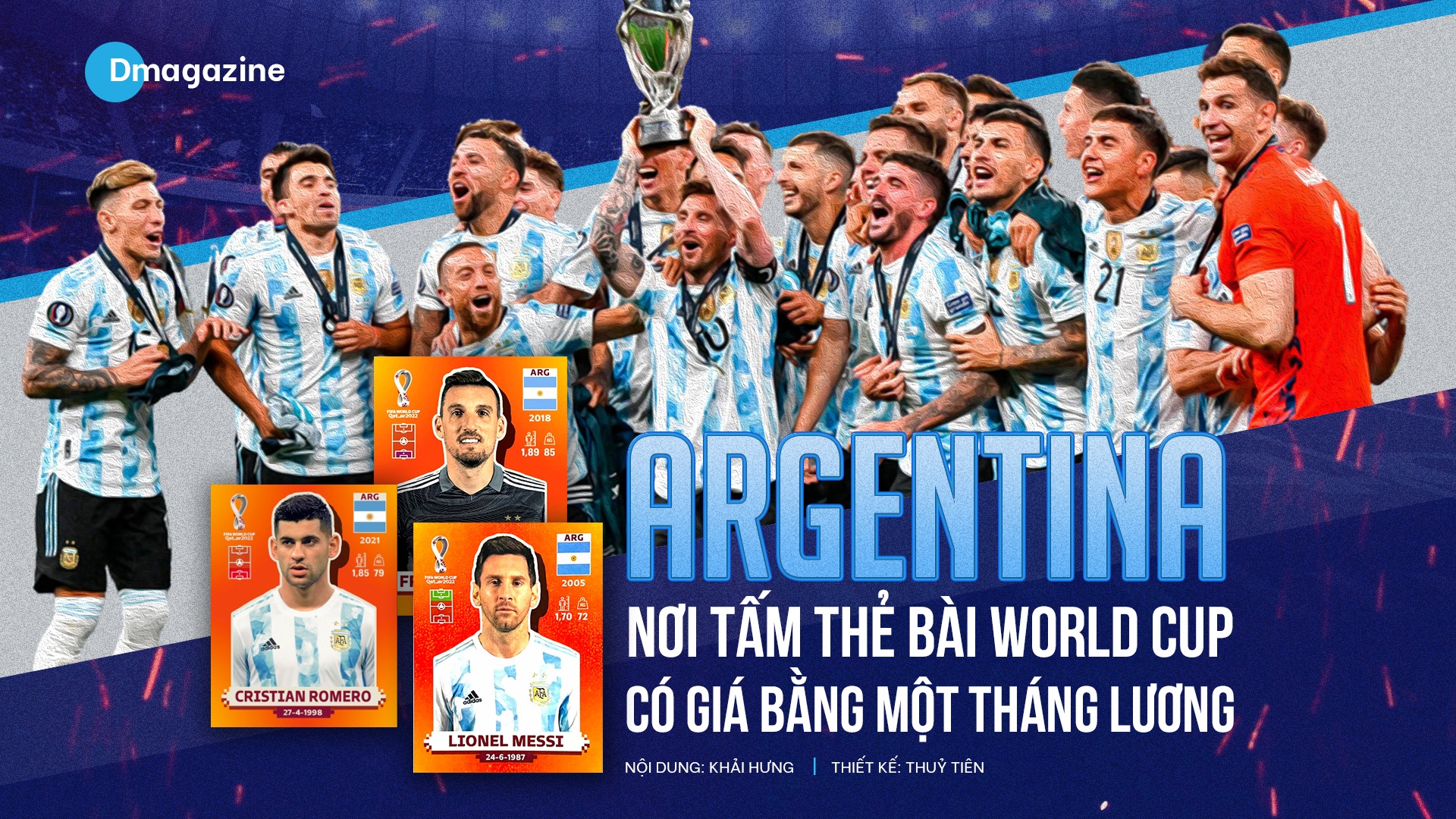 Argentina: Nơi tấm thẻ bài World Cup có giá bằng một tháng lương