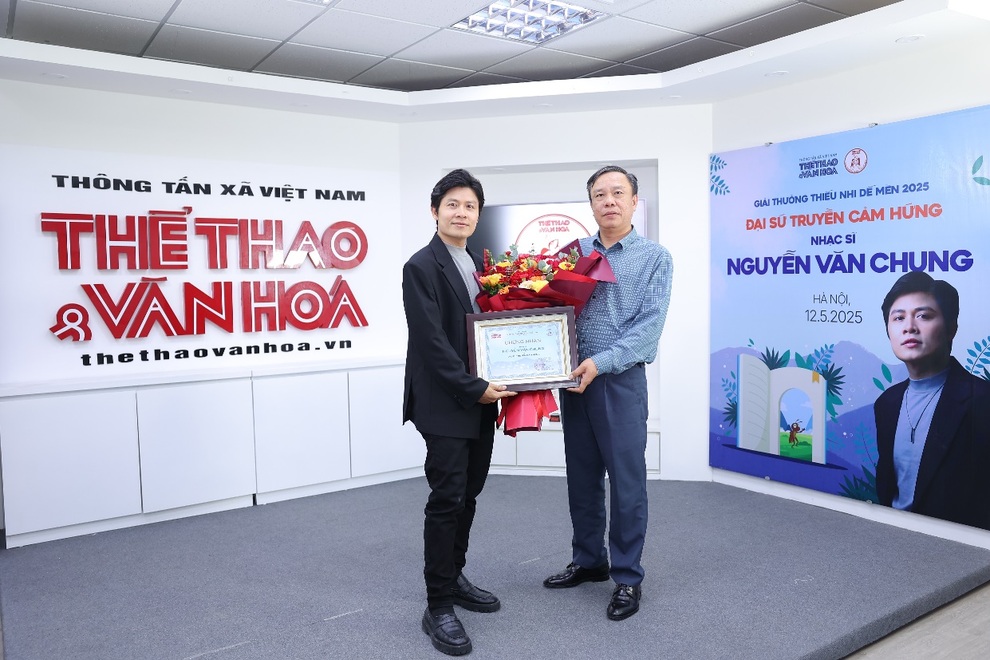 Nhạc sĩ Nguyễn Văn Chung là Đại sứ Giải thưởng Dế Mèn 2025 - 1 Nhạc sĩ Nguyễn Văn Chung là Đại sứ Giải thưởng Dế Mèn 2025 - 1