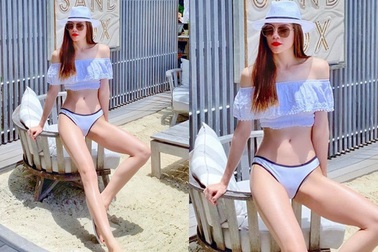 Hồ Ngọc Hà mặc bikini bốc lửa và tiết lộ chuyện hài hước sau bức ảnh