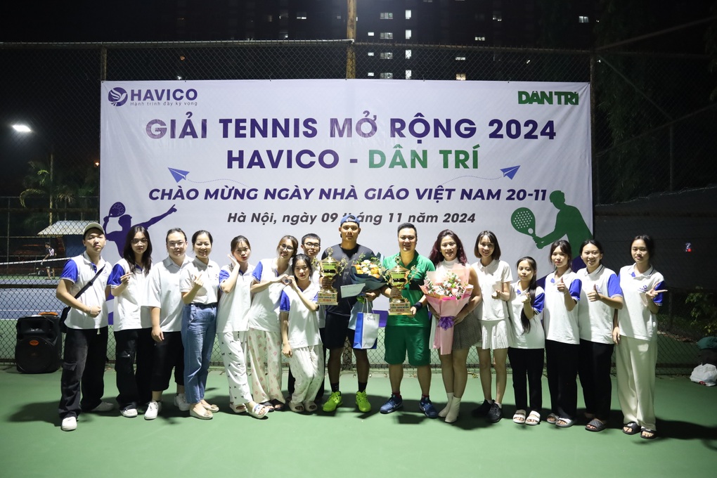 Giải tennis Havico - Dân trí mở rộng chào mừng Ngày Nhà giáo Việt Nam - 5 Giải tennis Havico - Dân trí mở rộng chào mừng Ngày Nhà giáo Việt Nam - 5