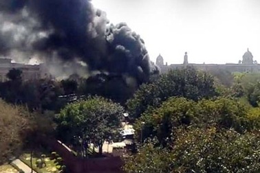 Ấn Độ: Cháy lớn tại tòa nhà Quốc hội