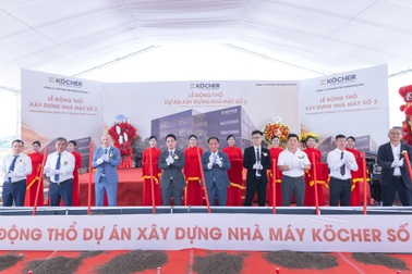 Köcher khởi công nhà máy sản xuất thiết bị bếp quy mô 25.000m²