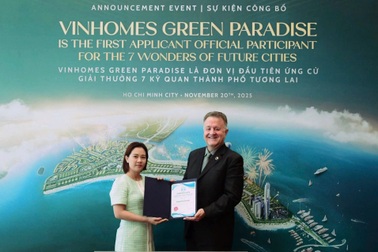 Vinhomes Green Paradise là ứng viên đầu tiên của “7 kỳ quan đô thị tương lai”