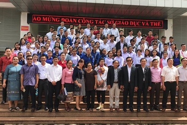 Quảng Ngãi: Tiếp nhận đào tạo 114 sinh viên Lào