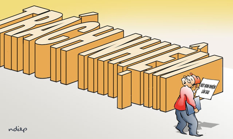 Đã “nhận trách nhiệm” và “rút kinh nghiệm” rồi, nhé, nhé…! - 1 Đã “nhận trách nhiệm” và “rút kinh nghiệm” rồi, nhé, nhé…! - 1