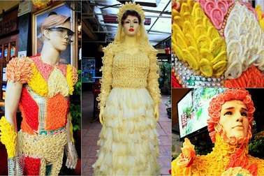 Nhà hàng tràn ngập bao cao su ở khắp nơi, khách đến ăn được tặng bao cao su mang về