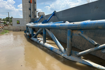 Vì sao cống ngăn mặn lớn thứ 2 miền Tây mở chưa lâu lại đóng?