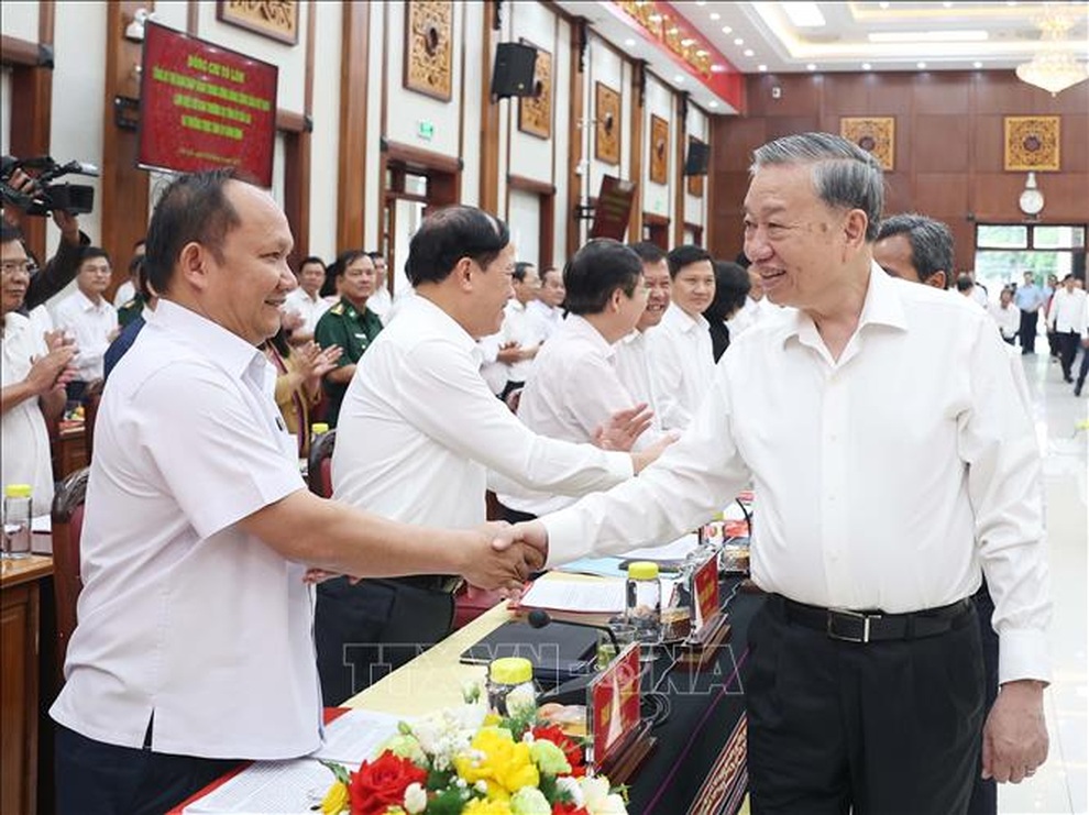 Tổng Bí thư Tô Lâm làm việc với Ban Thường vụ Tỉnh ủy Gia Lai và Thường trực Tỉnh ủy Bình Định - 2 Tổng Bí thư Tô Lâm làm việc với Ban Thường vụ Tỉnh ủy Gia Lai và Thường trực Tỉnh ủy Bình Định - 2