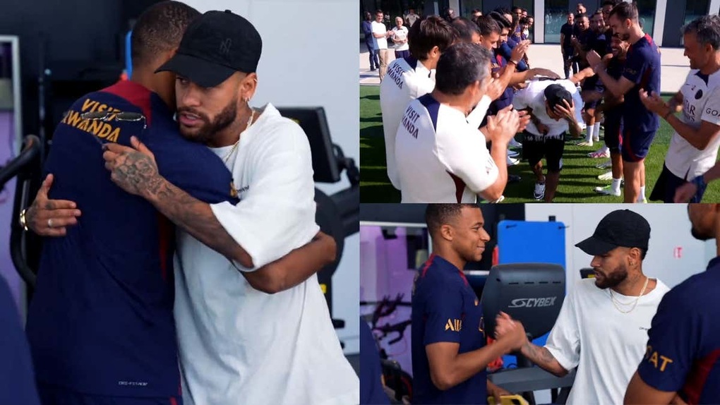 Phản ứng tranh cãi của Kylian Mbappe khi chia tay Neymar rời PSG - 1