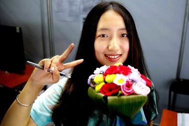 Một ngày của nữ tình nguyện viên quốc tế tại Asiad 17