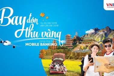 Ưu đãi lớn cho khách hàng đặt vé máy bay trên ứng dụng Mobile Banking