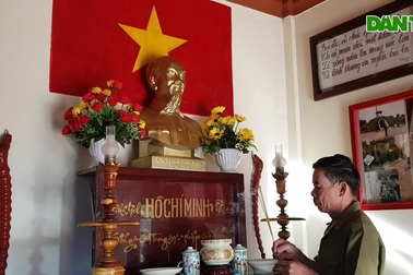 Gian phòng thiêng liêng của cựu binh Quảng Trị với Bác Hồ