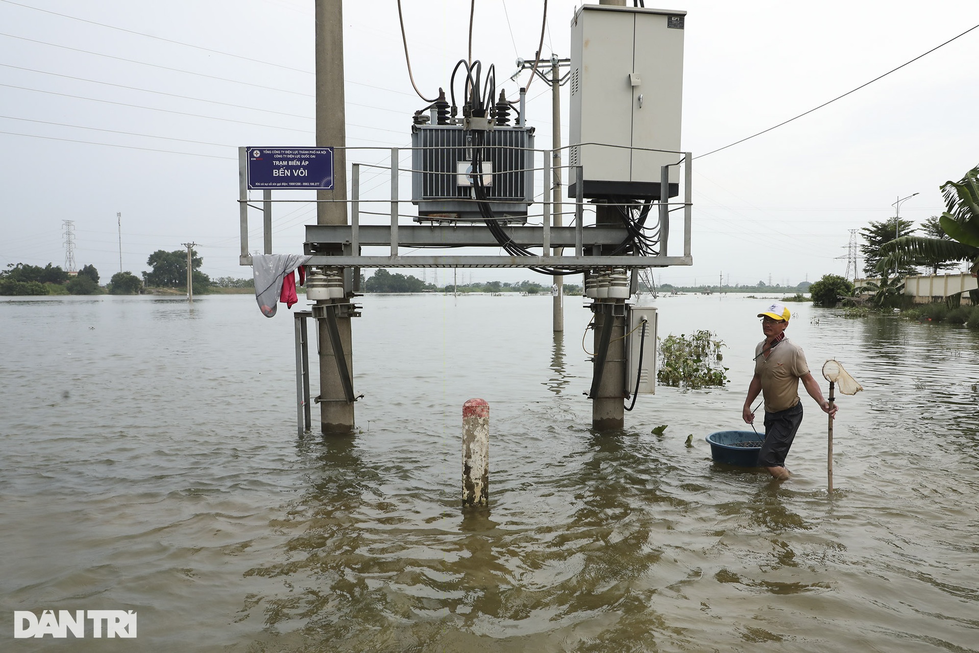 View - Hanoi village isolated by flooding | DTiNews - Dan Tri International, the news gateway of Vietnam