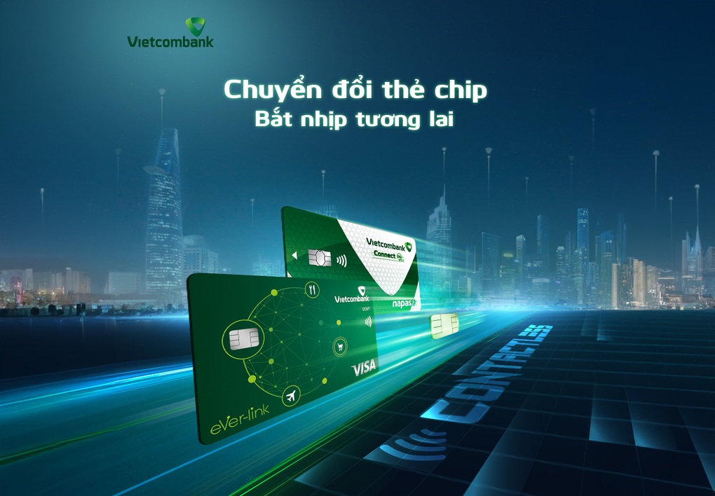 Chuyển đổi miễn phí, chi tiêu cuối năm như ý với thẻ Chip Vietcombank Contactless - 1 Chuyển đổi miễn phí, chi tiêu cuối năm như ý với thẻ Chip Vietcombank Contactless - 1