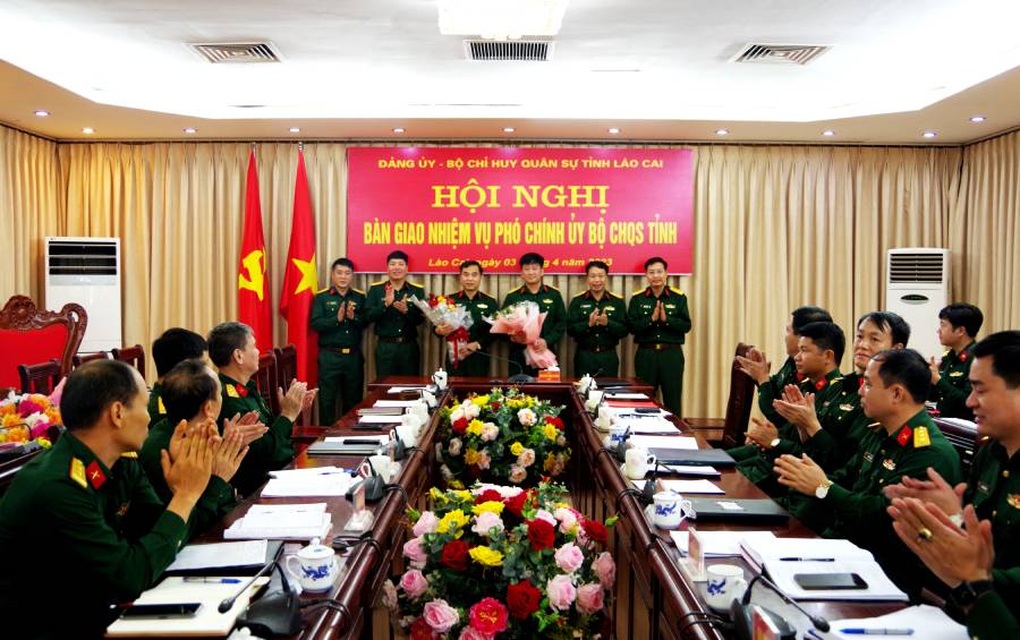 Phó chính ủy Bộ CHQS tỉnh Lào Cai được bổ nhiệm làm Chính ủy Điện Biên - 1 Phó chính ủy Bộ CHQS tỉnh Lào Cai được bổ nhiệm làm Chính ủy Điện Biên - 1
