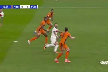 Highlight Hà Lan thắng Thổ Nhĩ Kỳ 2-1 ở tứ kết Euro 2024