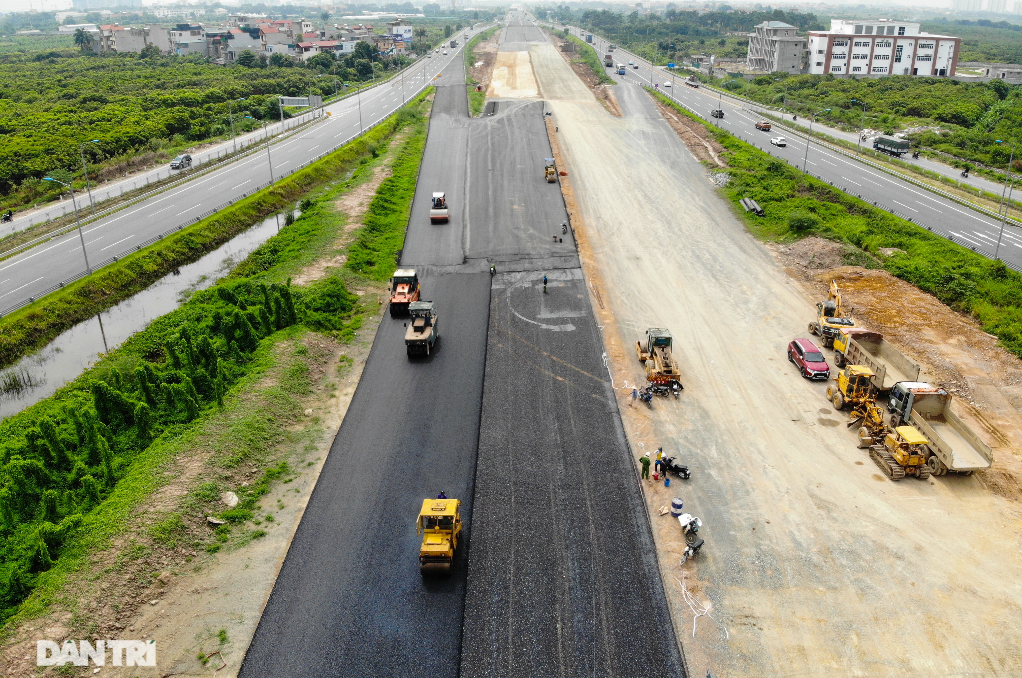 Đại công trường 400 tỷ đồng nối cao tốc Hà Nội - Hải Phòng và đường Cổ Linh - 4 Đại công trường 400 tỷ đồng nối cao tốc Hà Nội - Hải Phòng và đường Cổ Linh - 4