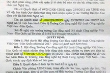 Vụ hiệu trưởng bị “tố” tham quyền, cố vị: UBND tỉnh Nghệ An thừa nhận căn cứ vào văn bản đã bị thay thế!