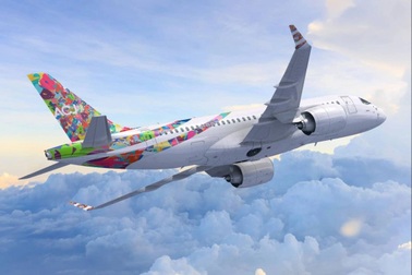 Cyril kongo hết vẽ thời trang chuyển qua vẽ máy bay tư nhân AIRBUS ACJ220