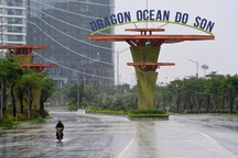 Khung cảnh lạ lùng, đường phố Hải Phòng "không bóng người" trước bão số 3