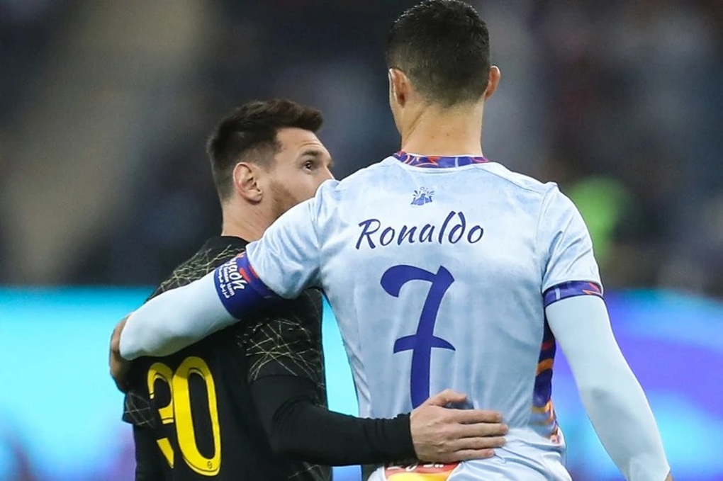 Ronaldo gửi thông điệp ý nghĩa tới Messi sau màn so tài ở Saudi Arabia |  Báo Dân trí
