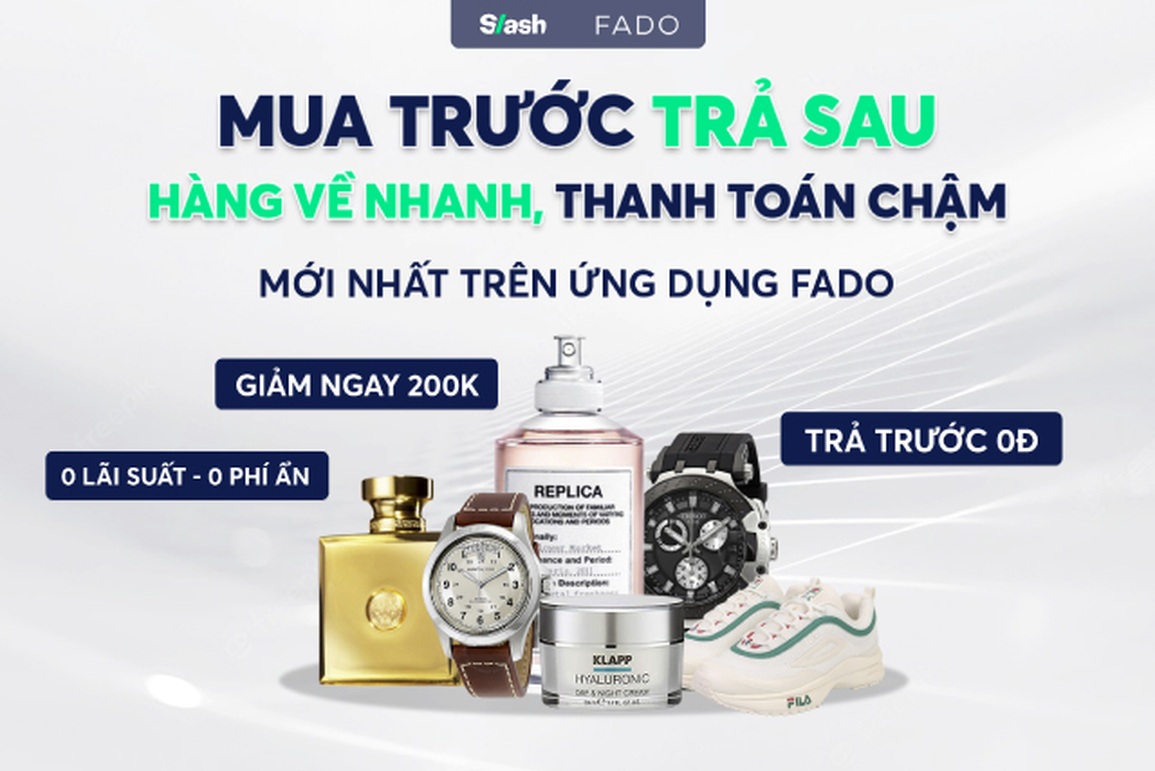 FADO và Slash mang đến giải pháp mua sắm trả sau cho người dùng - 2 FADO và Slash mang đến giải pháp mua sắm trả sau cho người dùng - 2