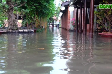 Nơi khô héo, nơi đường hóa thành sông trong mùa hạn ở miền Tây