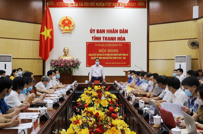 Thanh Hoá: Công bố kết quả bầu cử ĐBQH và ĐB HĐND các cấp, nhiệm kỳ 2021 – 2026. - Ảnh 3.