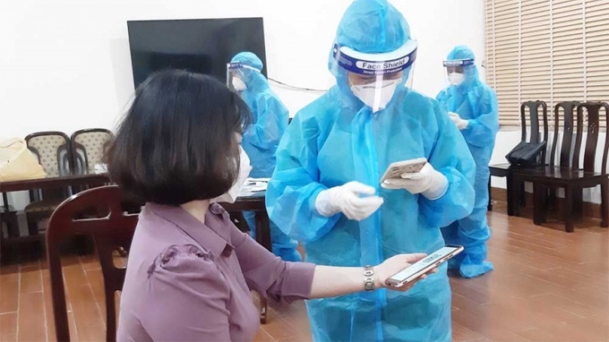 Công nhận kết quả xét nghiệm Covid-19 của người dân trên ứng dụng Bluezone. Ảnh minh họa