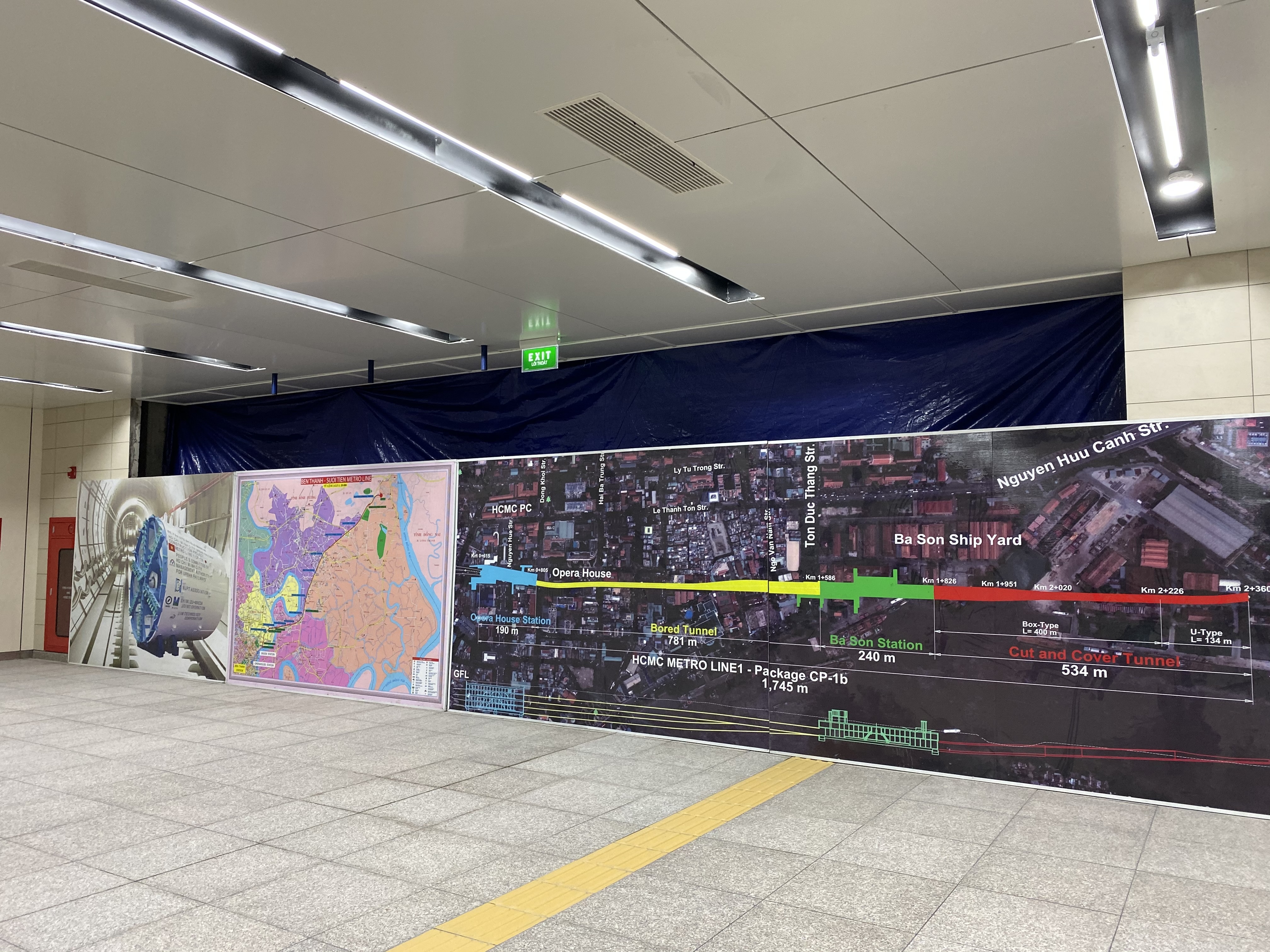 Ngắm toàn cảnh tuyến metro đầu tiên của TPHCM - 13 Ngắm toàn cảnh tuyến metro đầu tiên của TPHCM - 13