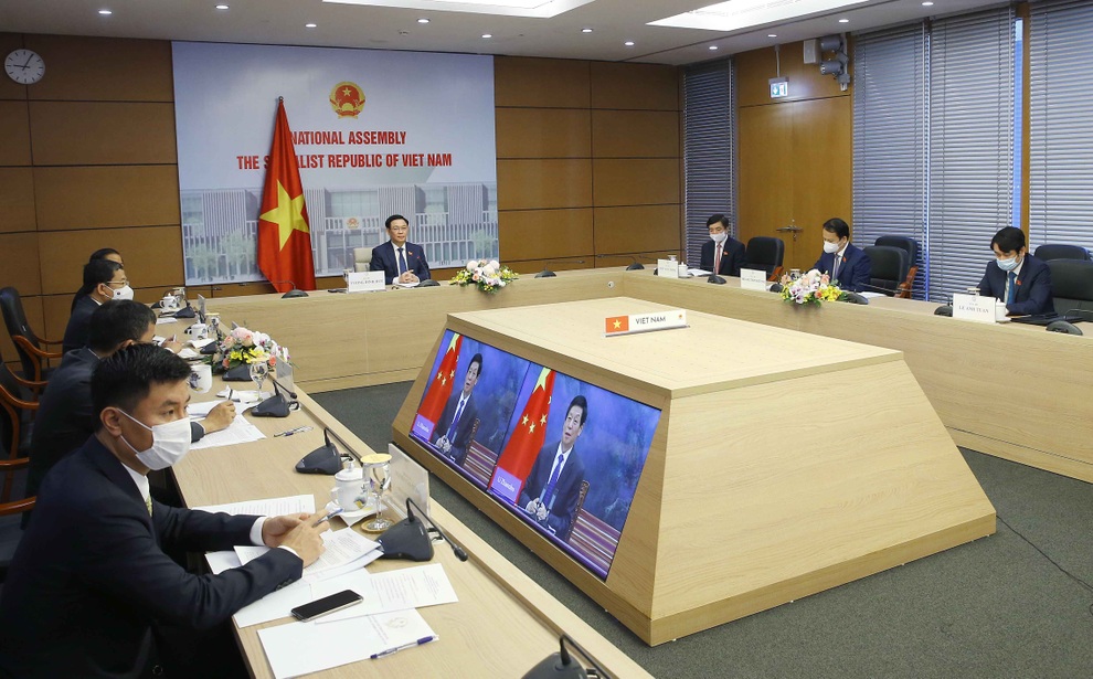 Chủ tịch Quốc hội Việt - Trung hội đàm: Hợp tác về vắc xin chống Covid-19 - 1 Chủ tịch Quốc hội Việt - Trung hội đàm: Hợp tác về vắc xin chống Covid-19 - 1