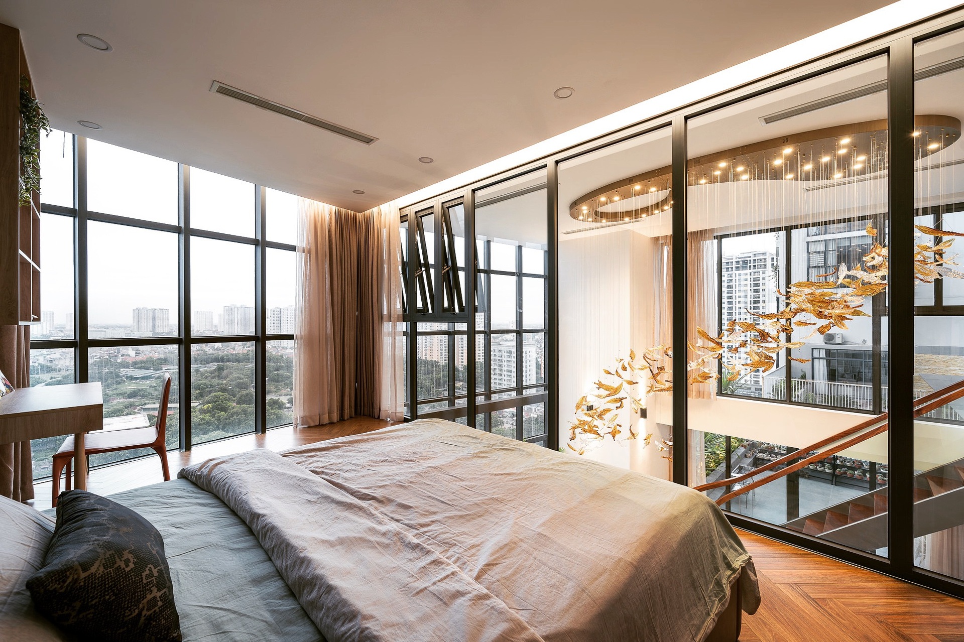 Nội thất căn hộ Duplex rộng 360m2 có sân vườn siêu đỉnh ở Hà Nội - 5 Nội thất căn hộ Duplex rộng 360m2 có sân vườn siêu đỉnh ở Hà Nội - 5