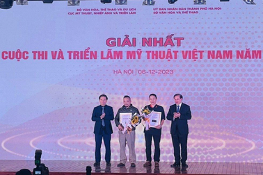 27 tác phẩm đoạt giải cuộc thi "Mỹ thuật Việt Nam năm 2023"