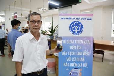 Người dân có thể đặt lịch làm việc trực tuyến với BHXH TPHCM và Bình Dương