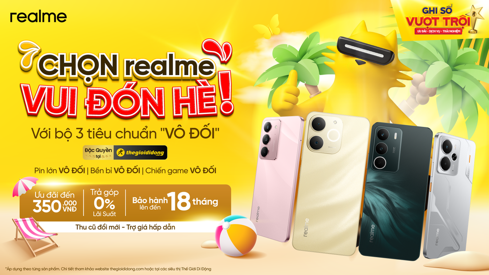 realme تروج لبطاريات بسعة تفوق 6000 مللي أمبير لجميع الفئات في Mobile World - 4 realme phổ cập pin trên 6.000mAh cho mọi phân khúc tại Thế Giới Di Động - 4