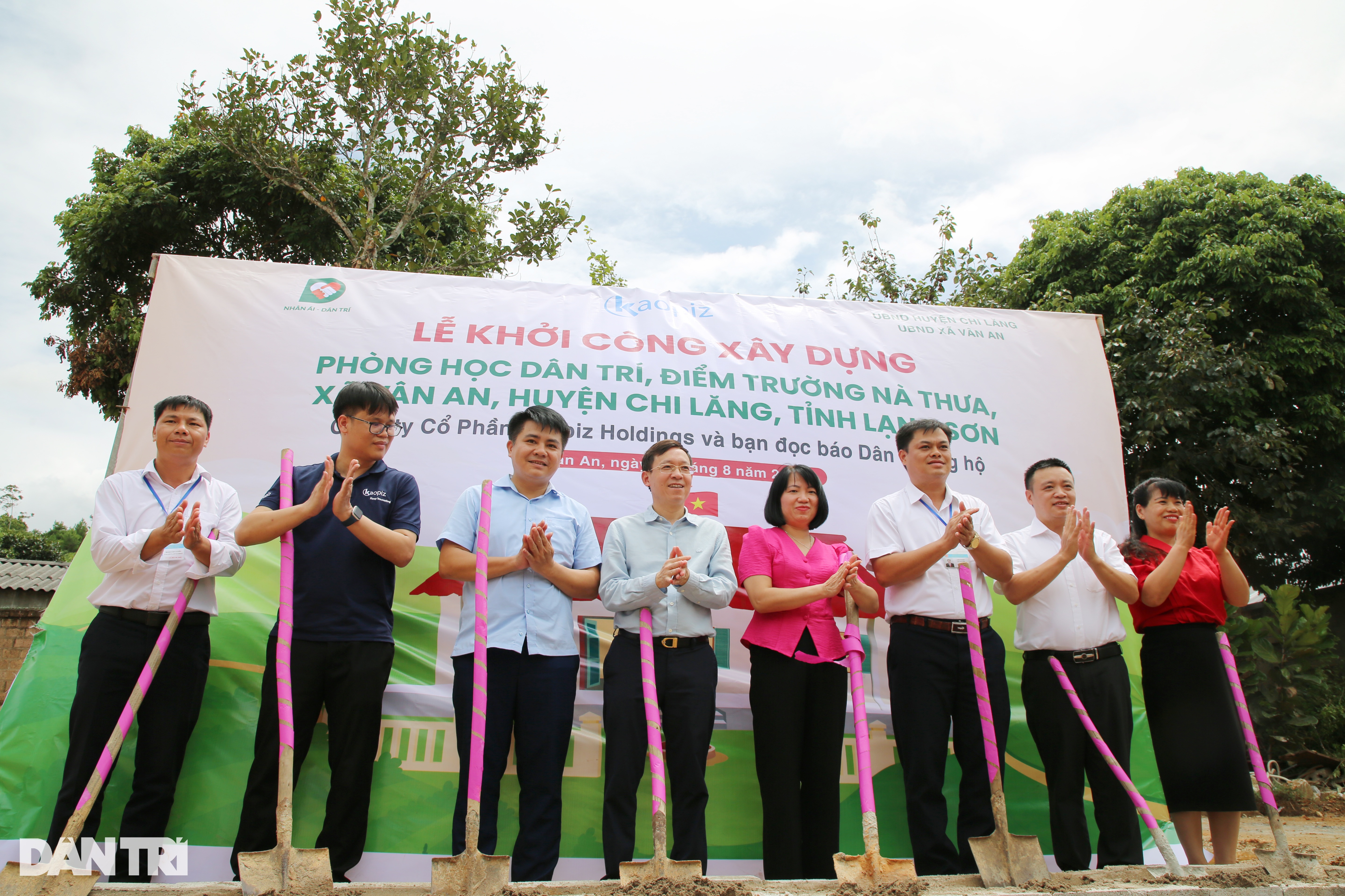 View - Khởi công phòng học Dân trí, xóa điểm học tạm cuối cùng ở huyện Chi Lăng | Báo Dân trí