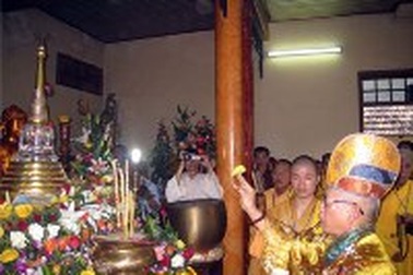 Mất pho tượng cổ trăm tuổi ở chùa Phổ Minh