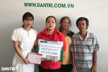 Hơn 170 triệu đồng đến với mẹ đơn thân mù nuôi 2 con nhỏ