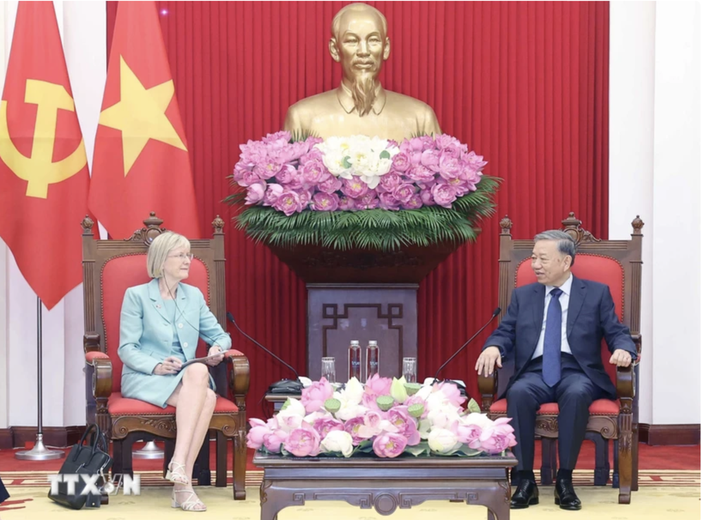 Tổng Bí thư Tô Lâm tiếp Đại sứ Australia bắt đầu nhiệm kỳ tại Việt Nam - 2 Tổng Bí thư Tô Lâm tiếp Đại sứ Australia bắt đầu nhiệm kỳ tại Việt Nam - 2