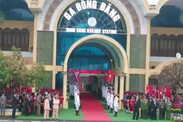 Chờ đón nhà lãnh đạo Triều Tiên Kim Jong-un