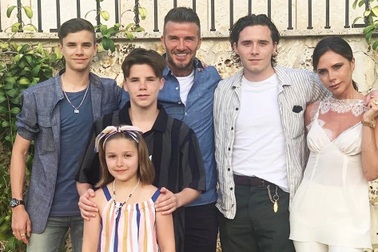 Quan điểm nuôi dạy con đáng ngưỡng mộ của David Beckham
