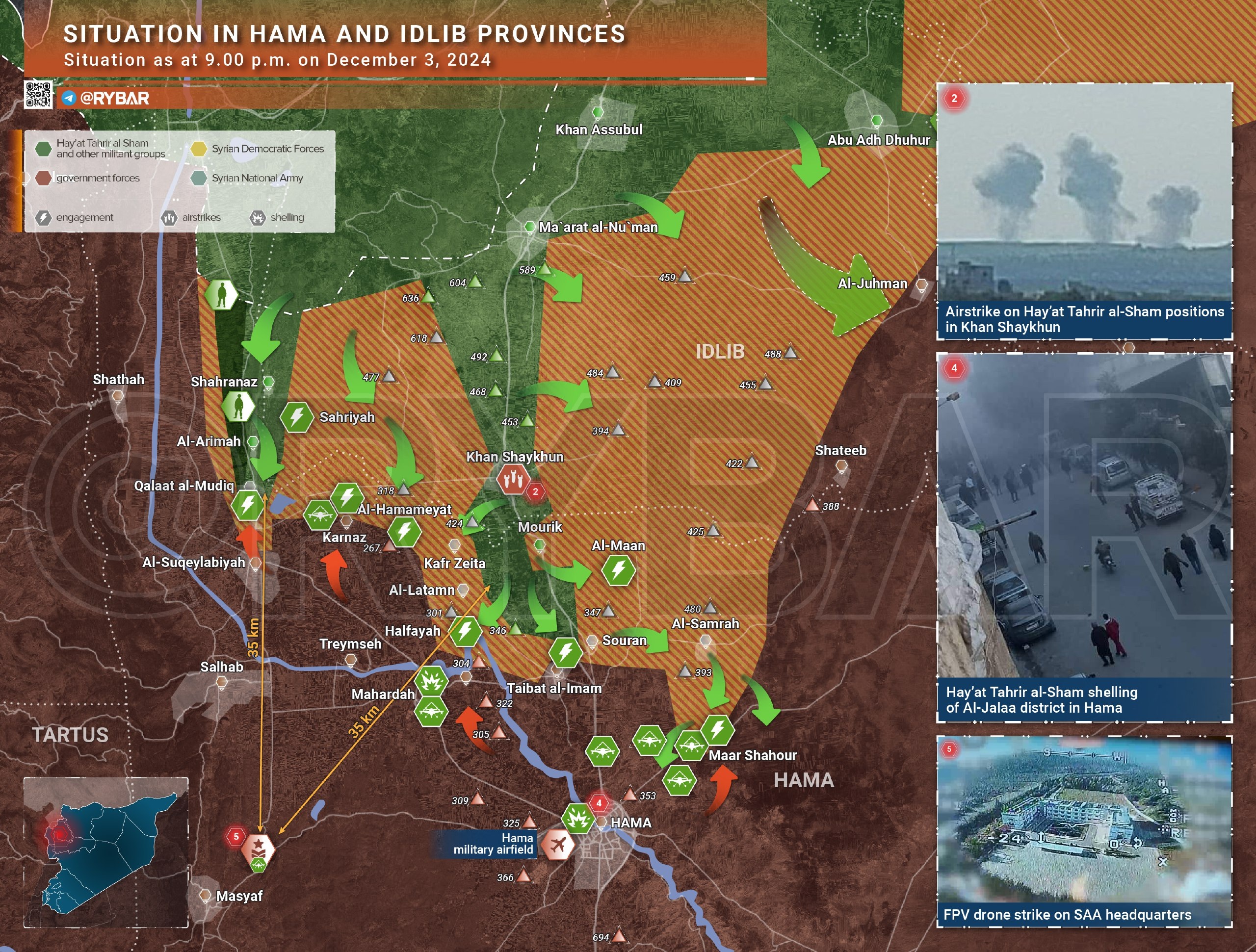 Không quân Nga - Syria ném bom dồn dập, chặn bước tiến lực lượng nổi dậy - 2